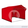 Палатка торговая каркасная 3x3м красная В базовом цвете фотография №1