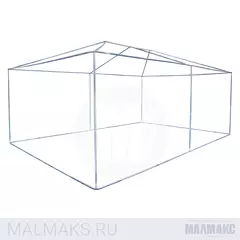 Каркас для шатра 6х4м Комплектующие фотография №1