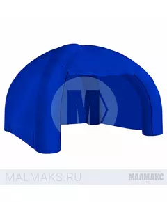 Надувная палатка синяя 4-опорная Палатки фотография №1