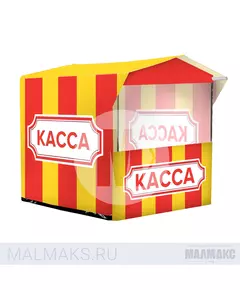 Торговая палатка 2х2м Касса Вариант №2 С полноцветным принтом фотография №1