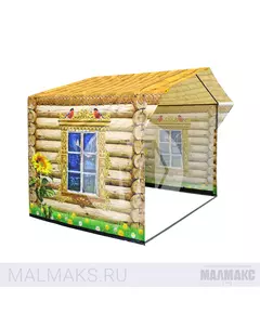 Палатка торговая 3x2м Изба вариант №3 С полноцветным принтом фотография №1