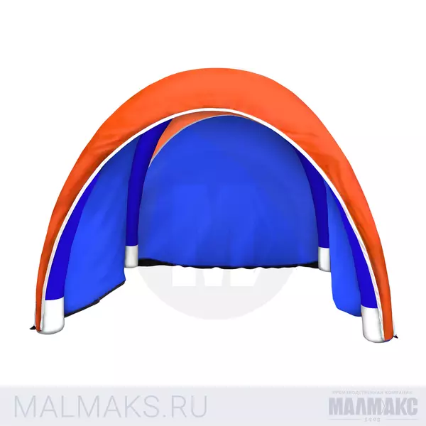 Палатка надувная 4-опорная на герметичном каркасе в базовых цветах Палатки фотография №3
